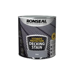 Ronseal Ultimate Protection Decking Stain Slate - 2.5L 9 Ronseal Ultimate Protection Decking Stain Slate - 2.5L -Paint And Wallpaper Shop 12889279 1644949798644521