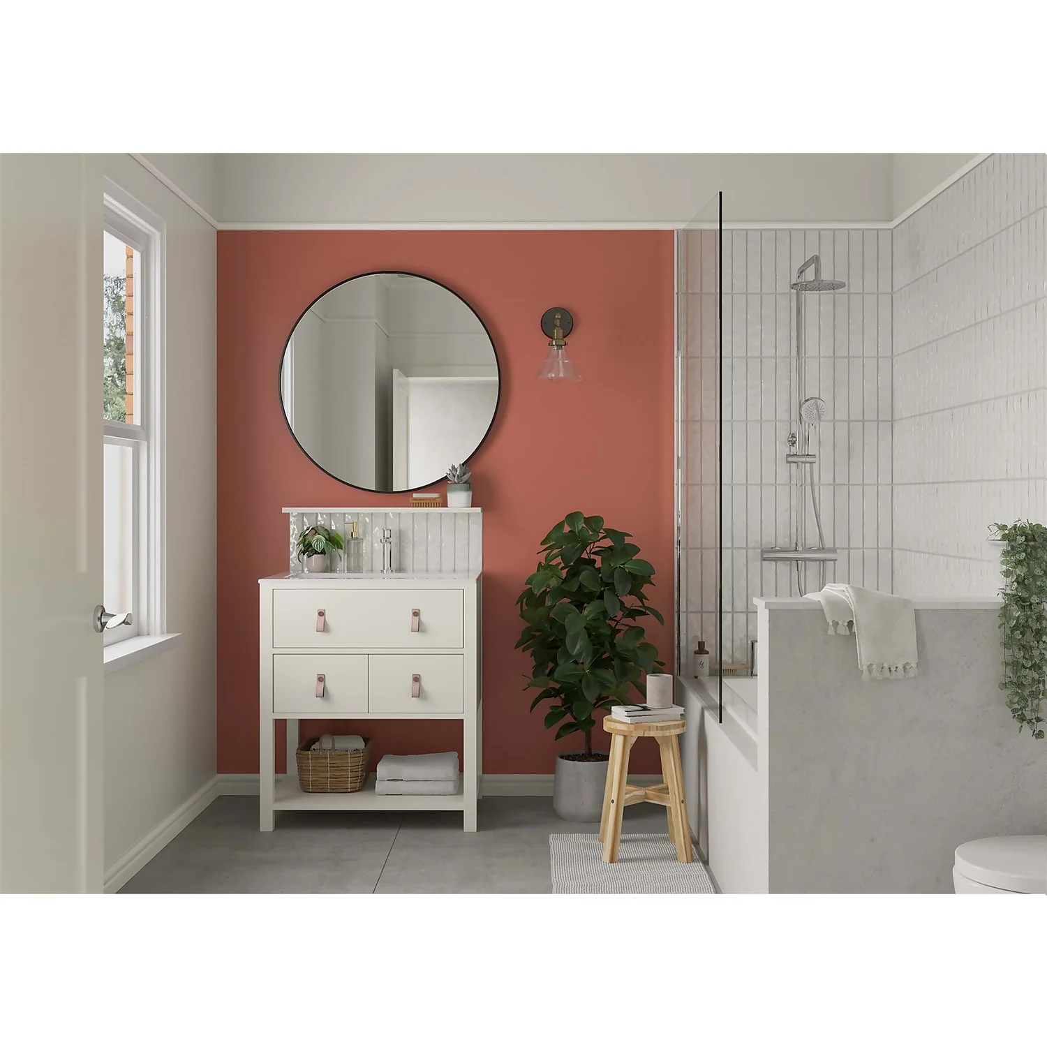 Dulux Simply Refresh Feature Wall One Coat Matt Emulsion Paint Blood Orange - Tester 30ml 6 Dulux Simply Refresh Feature Wall One Coat Matt Emulsion Paint Blood Orange - Tester 30ml - Image 4