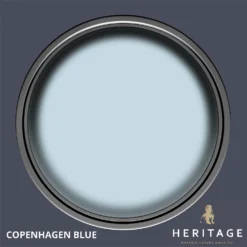 Dulux Heritage Matt Emulsion Paint Copenhagen Blue - Tester 125ml -Paint And Wallpaper Shop 12891426 1754843799925357