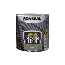 Ronseal Ultimate Protection Decking Stain Willow - 2.5L -Paint And Wallpaper Shop 12893333 1124949798734692