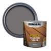 Ronseal Quick Drying Decking Stain Rocky Grey - 2.5L -Paint And Wallpaper Shop 12893341 4784949798723565