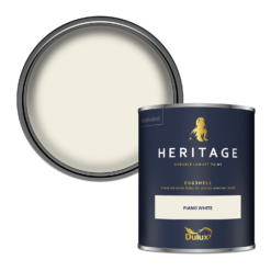 Dulux Heritage Eggshell Paint Piano White - 750ml