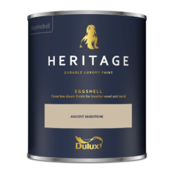 Dulux Heritage Eggshell Paint Ancient Sandstone - 750ml -Paint And Wallpaper Shop 12898997 2104847629629003