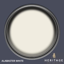 Dulux Heritage Eggshell Paint Alabaster White - 750ml -Paint And Wallpaper Shop 12898998 1174847629285752