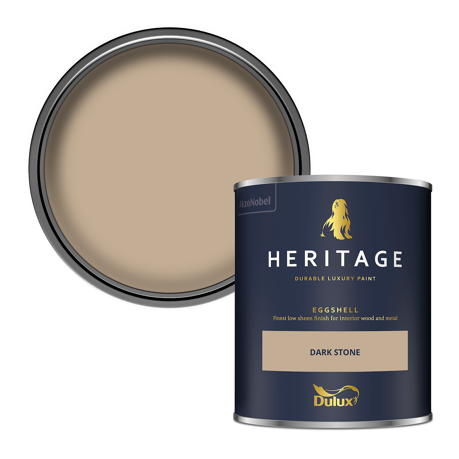 Dulux Heritage Eggshell Paint Dark Stone - 750ml 3 Dulux Heritage Eggshell Paint Dark Stone - 750ml