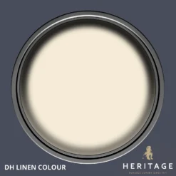 Dulux Heritage Eggshell Paint DH Linen White - 750ml -Paint And Wallpaper Shop 12899018 1274852122230877