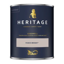 Dulux Heritage Eggshell Paint Pumice Brown - 750ml -Paint And Wallpaper Shop 12899033 2924847641084812