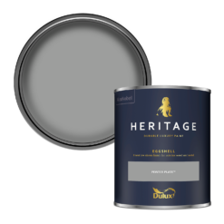 Dulux Heritage Eggshell Paint Pewter Plate - 750ml