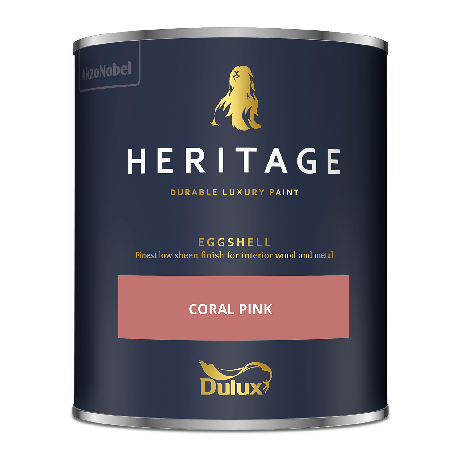 Dulux Heritage Eggshell Paint Coral Pink - 750ml 6 Dulux Heritage Eggshell Paint Coral Pink - 750ml - Image 4