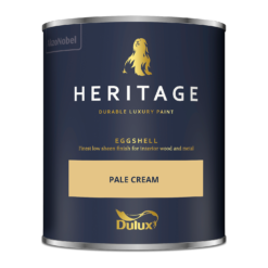Dulux Heritage Eggshell Paint Pale Cream - 750ml -Paint And Wallpaper Shop 12899048 1744847645893974
