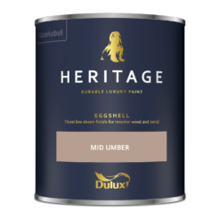 Dulux Heritage Eggshell Paint Mid Umber - 750ml -Paint And Wallpaper Shop 12899050 1164847645092485