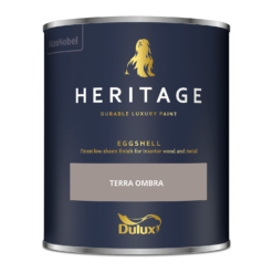 Dulux Heritage Eggshell Paint Terra Ombra - 750ml -Paint And Wallpaper Shop 12899053 5664847647385472