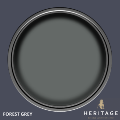 Dulux Heritage Matt Emulsion Paint Forest Grey - 2.5L -Paint And Wallpaper Shop 12899134 1224847675385690