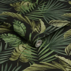 Palm House Green Wallpaper -Paint And Wallpaper Shop 12913552 9104860665269077