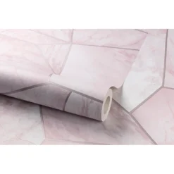 Grandeco Marble Apex Pink Wallpaper 7 Grandeco Marble Apex Pink Wallpaper -Paint And Wallpaper Shop 12920654 7524873328093670