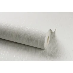 Grandeco Regency Plain Silver Wallpaper -Paint And Wallpaper Shop 12920657 1464873375131711