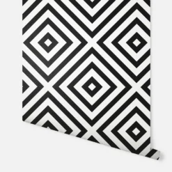 Arthouse Geometric Diamond Mono Wallpaper 11 Arthouse Geometric Diamond Mono Wallpaper -Paint And Wallpaper Shop 12961407 4664856733432966