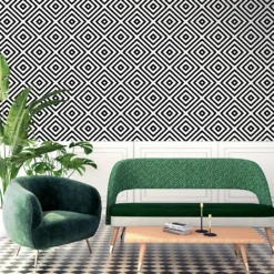 Arthouse Geometric Diamond Mono Wallpaper 9 Arthouse Geometric Diamond Mono Wallpaper -Paint And Wallpaper Shop 12961407 6054856733295824