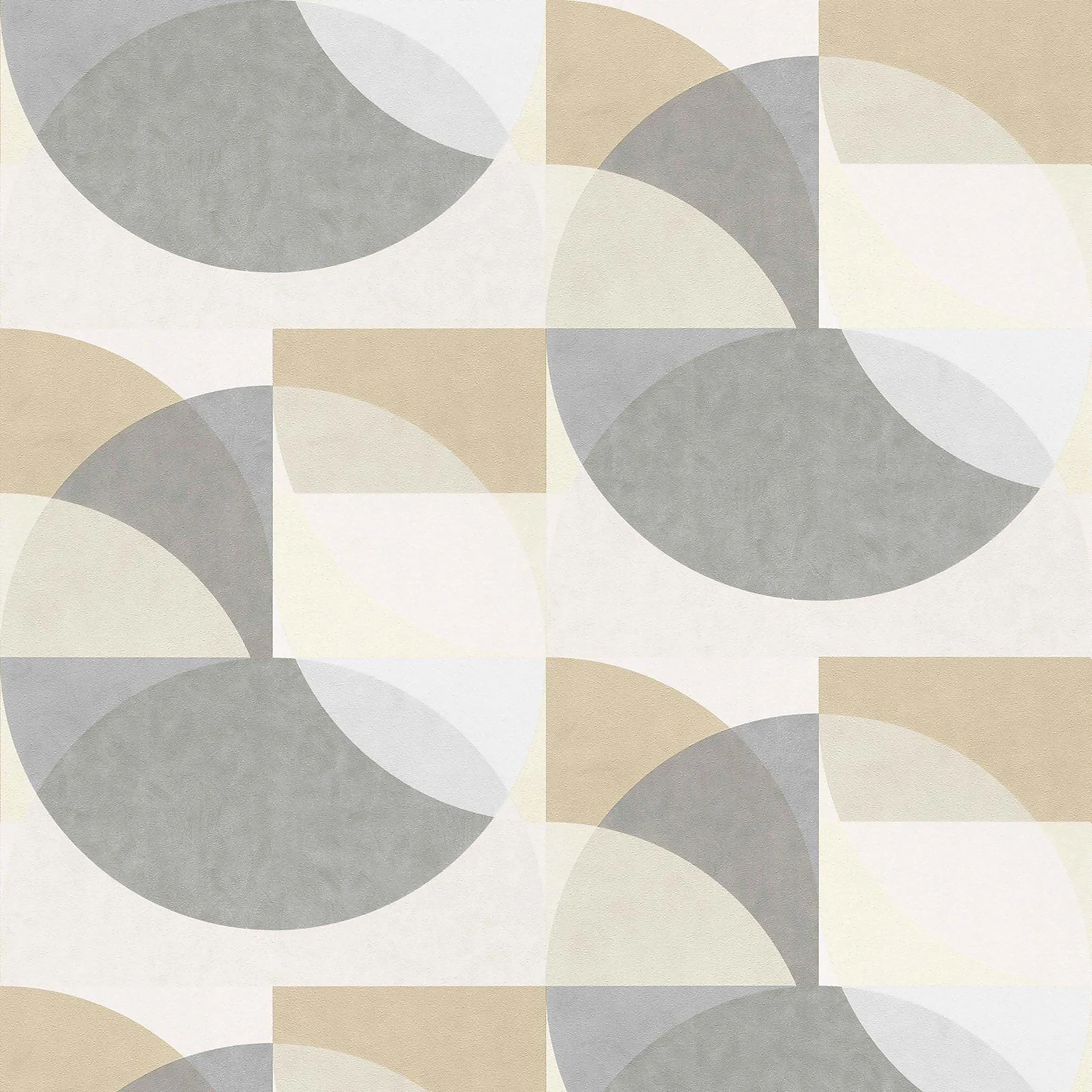 Elle Decoration Geometric Grey Cream Wallpaper 3 Elle Decoration Geometric Grey Cream Wallpaper