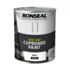 Ronseal One Coat Cupboard Paint White Gloss - 750ml -Paint And Wallpaper Shop 13052742 1904876683319539