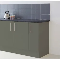 Ronseal One Coat Cupboard Paint Cobalt Grey Gloss - 750ml -Paint And Wallpaper Shop 13052749 1794876686118191