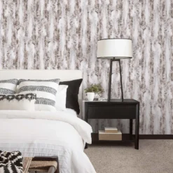 Organic Textures Chinchilla Fur Taupe Wallpaper -Paint And Wallpaper Shop 13120763 1564866363530307