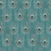 Organic Textures Peacock Turquoise Wallpaper 1 Organic Textures Peacock Turquoise Wallpaper -Paint And Wallpaper Shop 13120794 4644866367490466