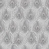 Organic Textures Peacock Grey Wallpaper 1 Organic Textures Peacock Grey Wallpaper -Paint And Wallpaper Shop 13120804 4954866367113165