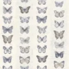 Organic Textures Jewel Butterflies Blue Wallpaper -Paint And Wallpaper Shop 13120811 1434866369739977