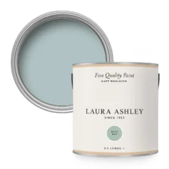Laura Ashley Matt Emulsion Paint Duck Egg - 2.5L