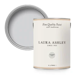 Laura Ashley Matt Emulsion Paint Sugared Grey - 5L