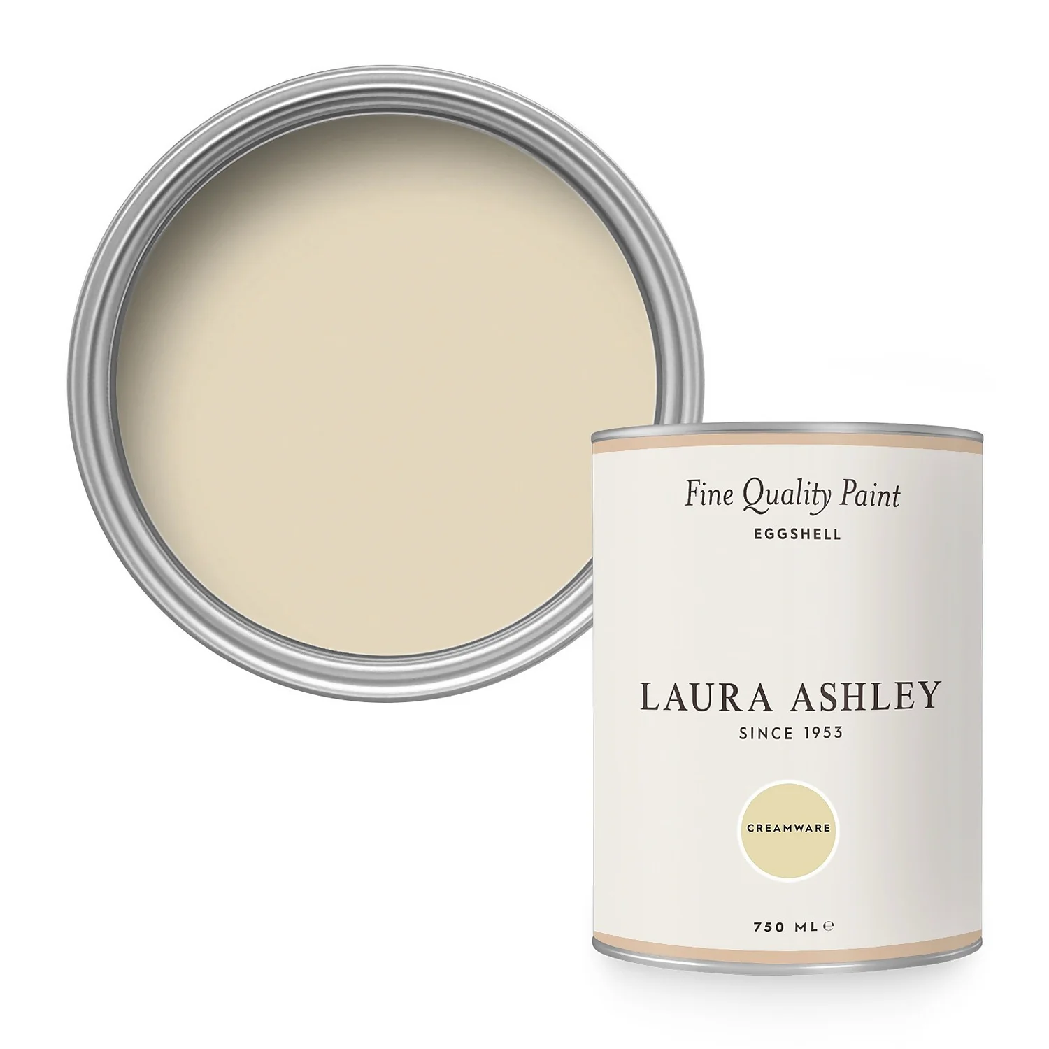 Laura Ashley Eggshell Paint Creamware - 750ml 3 Laura Ashley Eggshell Paint Creamware - 750ml