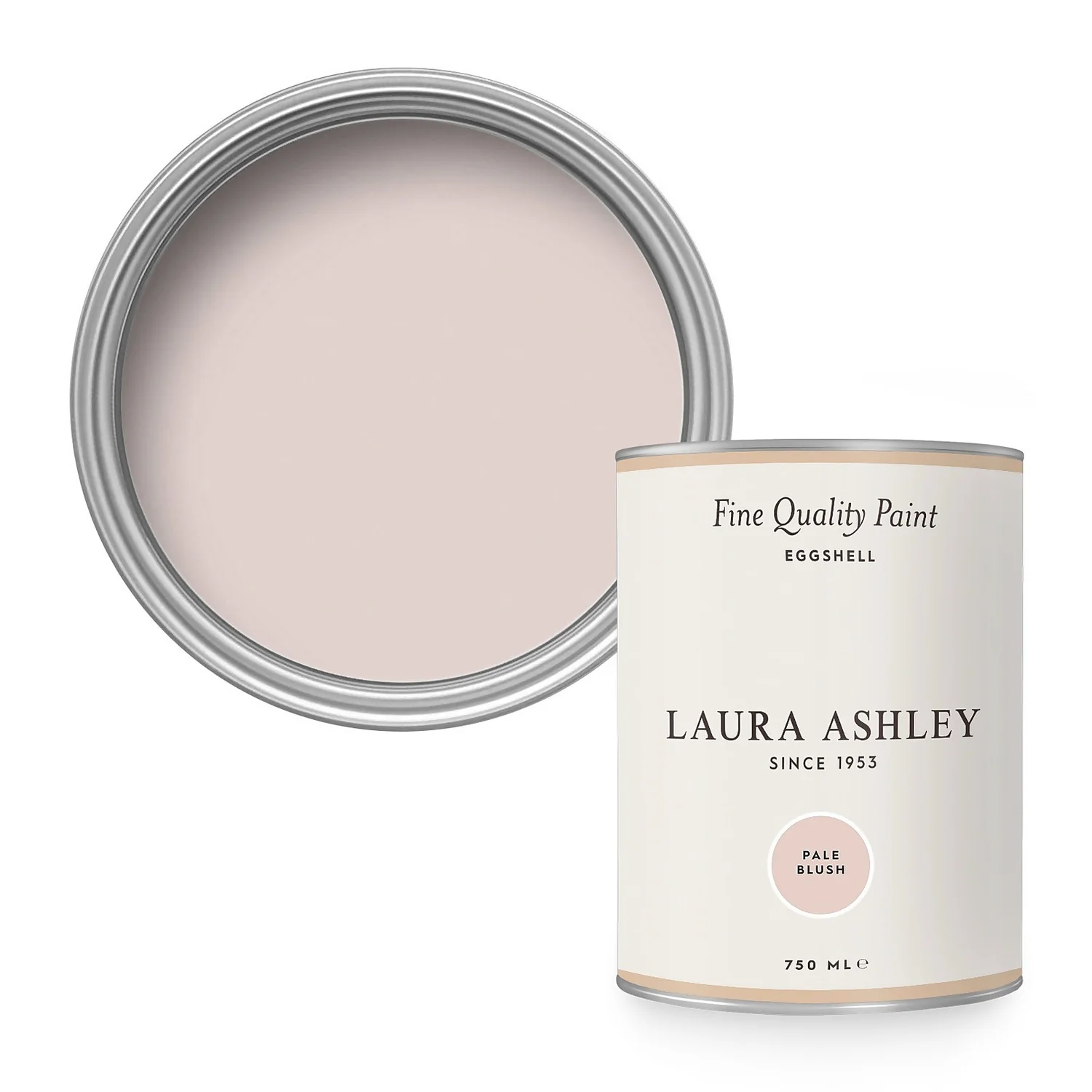Laura Ashley Eggshell Paint Pale Blush - 750ml 3 Laura Ashley Eggshell Paint Pale Blush - 750ml