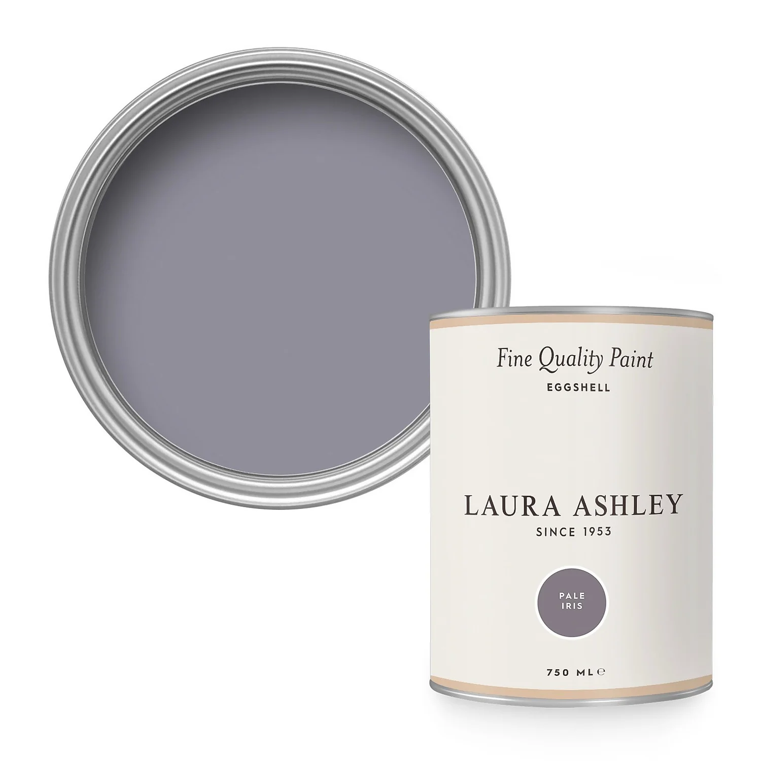 Laura Ashley Eggshell Paint Pale Iris - 750ml 3 Laura Ashley Eggshell Paint Pale Iris - 750ml