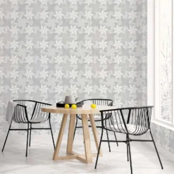Organic Textures Inlay Wood Grey Wallpaper Sample -Paint And Wallpaper Shop 13135609 7984871560049013