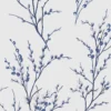 Laura Ashley Pussy Willow Off White/Midnight Wallpaper 1 Laura Ashley Pussy Willow Off White/Midnight Wallpaper -Paint And Wallpaper Shop 13135806 5284871509106805