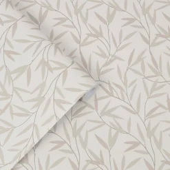 Laura Ashley Willow Leaf Natural Wallpaper -Paint And Wallpaper Shop 13135807 1364871509390017