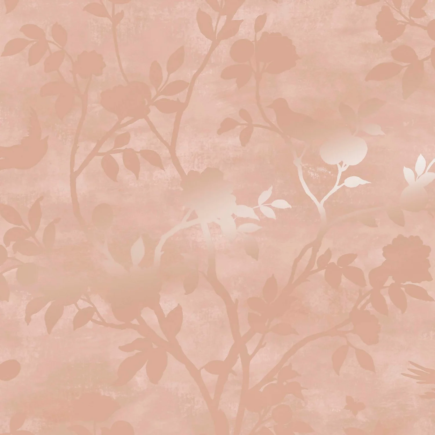 Laura Ashley Eglantine Silhouette Blush Wallpaper 3 Laura Ashley Eglantine Silhouette Blush Wallpaper