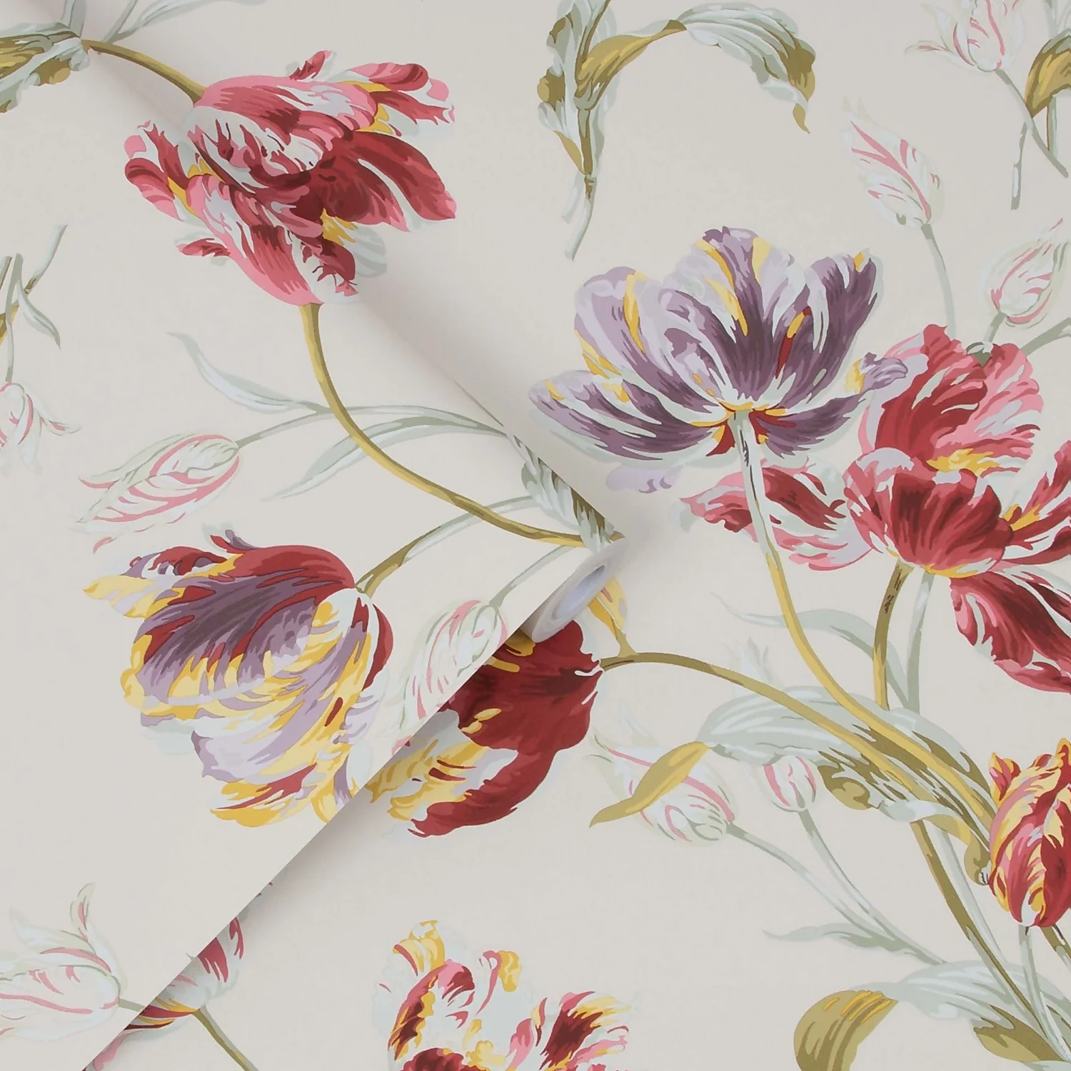 Laura Ashley Gosford Cranberry Wallpaper 5 Laura Ashley Gosford Cranberry Wallpaper - Image 3