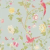 Laura Ashley Summer Palace Duck Egg Wallpaper -Paint And Wallpaper Shop 13135846 1364871509279935