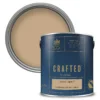 CRAFTED™ By Crown Flat Matt Interior Wall, Ceiling And Wood Paint Rustic Twine® - 2.5L -Paint And Wallpaper Shop 13167123 2104881150188049