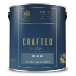 CRAFTED™ By Crown Flat Matt Interior Wall, Ceiling And Wood Paint Indulgence® - 2.5L -Paint And Wallpaper Shop 13167142 4424881132003855