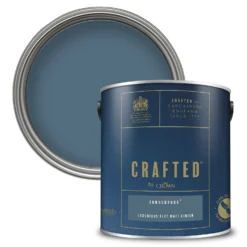CRAFTED™ By Crown Flat Matt Interior Wall, Ceiling And Wood Paint Indulgence® - 2.5L