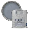 CRAFTEDâ„¢ By Crown Suede Textured Matt Emulsion Interior Wall Paint Mid Grey - 2.5L 1 CRAFTEDâ„¢ By Crown Suede Textured Matt Emulsion Interior Wall Paint Mid Grey - 2.5L -Paint And Wallpaper Shop 13167161 1664881161956455