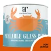 Thorndown Ogre Orange Peelable Glass Paint 750ml -Paint And Wallpaper Shop 13301879 6214920784058190