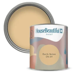 House Beautiful Durable Matt Emulsion Multi-Surface Paint Earth Notes EN.04 Tester - 125ml