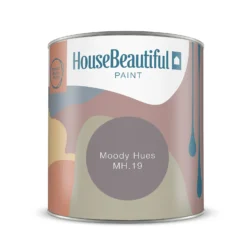 House Beautiful Durable Matt Emulsion Multi-Surface Paint Moody Hues MH.19 Tester - 125ml -Paint And Wallpaper Shop 13419410 1174941021266289