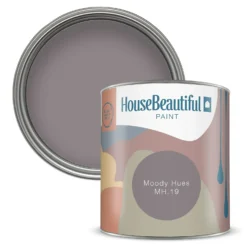 House Beautiful Durable Matt Emulsion Multi-Surface Paint Moody Hues MH.19 Tester - 125ml