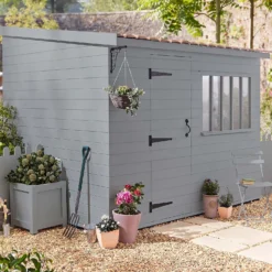 Laura Ashley Eggshell Garden Paint Pale Slate - 2.5L -Paint And Wallpaper Shop 13694439 1234948045767927