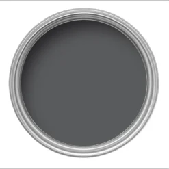 Laura Ashley Eggshell Garden Paint Charcoal - 2.5L -Paint And Wallpaper Shop 13694441 1784948044726261